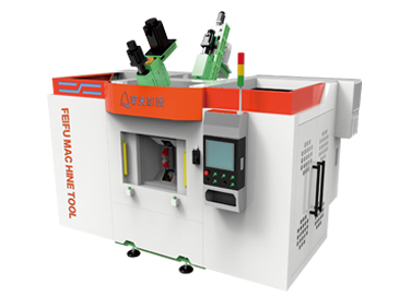 六工位九軸水車式全伺服球閥專用機